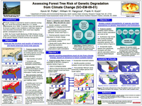 Assessing Forest Tree Risk of Genetic Degradation from Climate Change