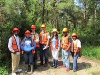 Southern University Students Learn About EFETAC Carbon and Water Research