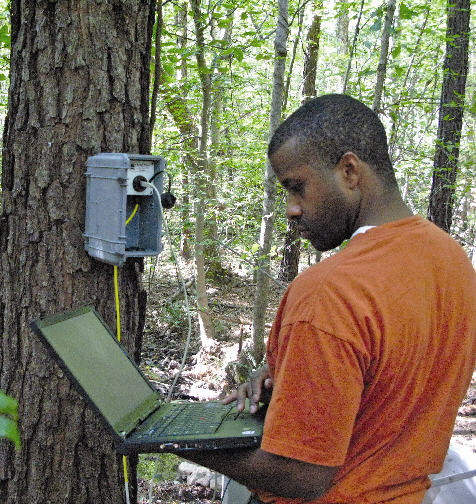 SGCP's Johnny Boggs Downloading Data