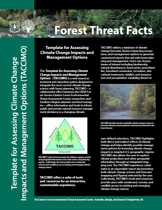 TACCIMO fact sheet