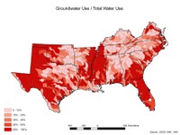 Groundwater Use / Total Water Use