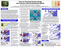 Tools for Factoring Climate Change into American Chestnut Restoration Efforts