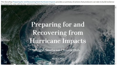 hurricane preparedness story map