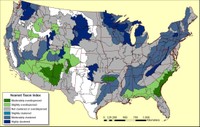 Phylogenetic diversity map