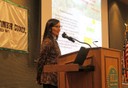Kim Yazzie, Navajo Nation, presents at the recent ITC Annual Timber Symposium